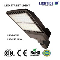 CE_ ROHS certified Slim LED Street Lights- 150 watts, 150 LPW, 5 yrs Warranty