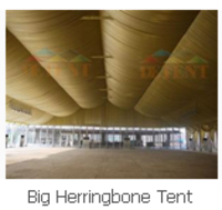 more images of Big Herringbone Tent