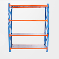 more images of Durable warehouse racking industrial collapsible antique metal shelves