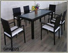 more images of rattan dining set