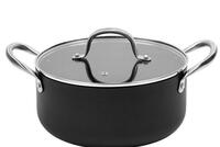 more images of Black Casserole Pots With Glass Lid