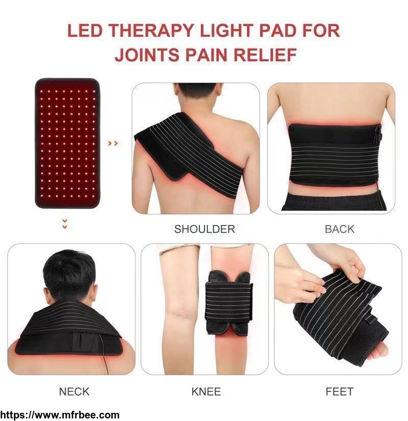 new_25w_660nm_led_red_light_and_850nm_near_infrared_light_therapy_devices_large_pads_wearable_wrap_for_pain