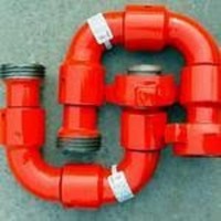 API 16C forged red carbon steel 15000PSI forged high pressure chicksan swivel joints