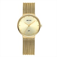 more images of SILVER AND MOTHER OF PEARL WOMEN'S WATCH WITH MESH BAND MANUFACTURER