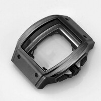 more images of SQUARE MEN'S WATCH CASE IN BRUSHED METAL MANUFACTURER