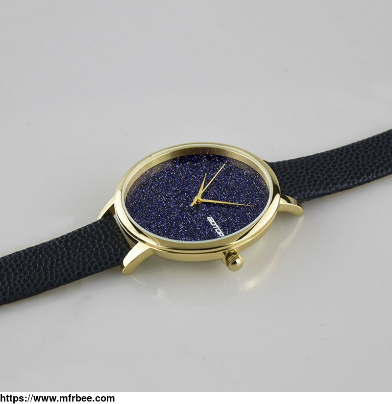 blue_and_gold_women_s_watch_with_leather_strap