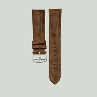 more images of COFFEE COLORED LEATHER WATCH STRAP MANUFACTURER