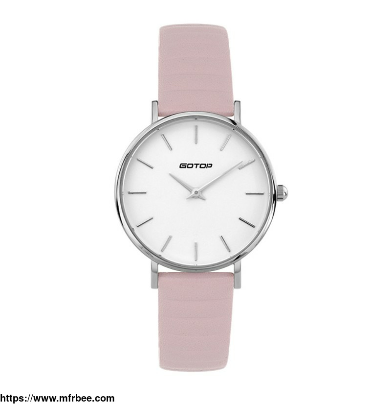 dw_style_silver_and_white_women_s_watch_with_pink_leather_strap_manufacturer