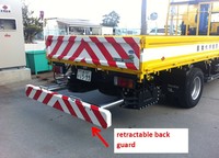 more images of retractable back guard Truck Mounted Attenuator