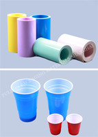 more images of Twin color HIPS/PP plastic film /sheet roll for food packaging for vacuum forming