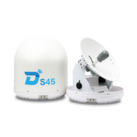 Ditel S45 ku band 45cm mobile satellite TV antenna for auto tracking satellites hdtv antenna