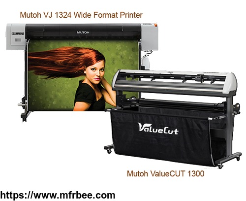 mutoh_valuejet_1324_large_format_color_printer_and_valuecut_1300_package_arizaprint_