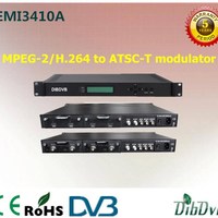 4 Channels MPEG-2 /H.264 HD Encoder Modulator