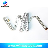 more images of Chinese Cheap classical custom logo tailor measure tape 150cm / colourful