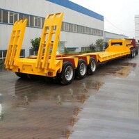 more images of Gooseneck BPW FUWA axle bulldozer transport lowbed low loader trailers carry excavators