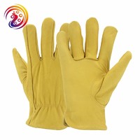 handing workshop leather sheepskin/goatskin driver gloves for driving