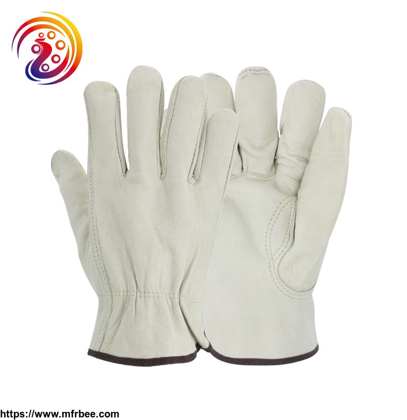 cow_split_leather_bbq_camping_cooking_weld_gloves_baking_grill_fireplace_fireproof_gloves