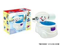 Baby Potty Training Soft Padded Toilet Seat Cover With Handles Splash Protector