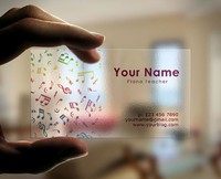 Korea Custom Business Card Printing /Plastic Transparent Vlear VIP PVC Card Print/Waterproof Name Visiting Card Printing Aikeyi Technology