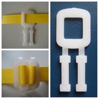 more images of PP strapping buckle by hand