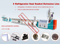 Soft pvc Refrigerator door gasket extruder machine