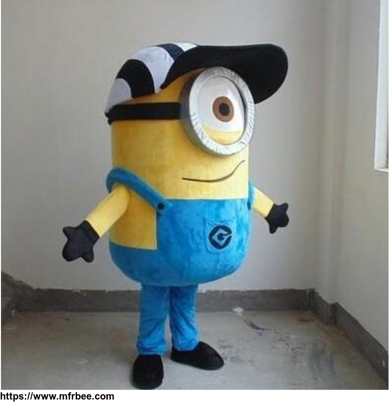 one_eye_despicable_me_minion_with_hat_mascot_costume