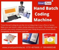 Hand batch  coding machine in Aurangabad