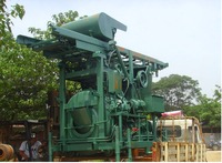 Hydraulic lifting mixer