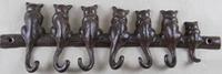 more images of Cast Iron Cat Key Rack with 7 Hooks