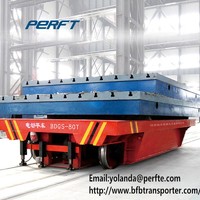 more images of rail guided heavy duty die carbon steel transfer trolley