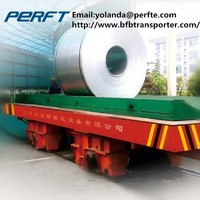 coil carts transfer carts electric material battery operated coil cart coil handling industry transfer car