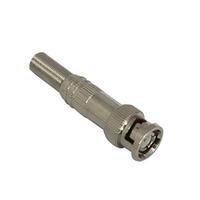 BNC Male Connector With Screw And Long Metal Boot