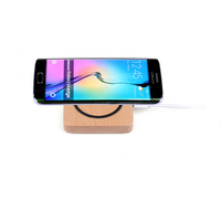 more images of SR Qi Charger Mini Qi Wood Plate Wireless Charging Mat