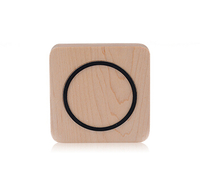 more images of SR Qi Charger Mini Qi Wood Plate Wireless Charging Mat