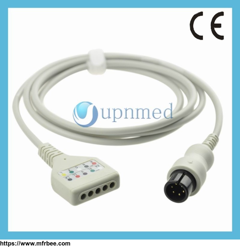 din_5_lead_ecg_trunk_cable_u360_12a5a