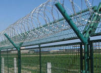 Y Post Razor Barbe Wire 358 Fence