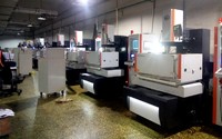 more images of Wire EDM  machine reuse molybdenum wire multiple pass cutting CNC QC Series 350x400
