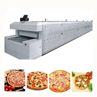 more images of SAIHENG gas biscuit bread pizza baking tunnel oven