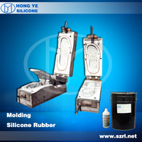 Manual silicone rubber for shoe mold making