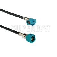 more images of HSD Cable Assembly HSD Z Right Angle Jack to HSD Z Straight Plug