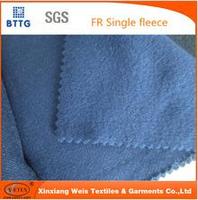 100% cotton durable flame retardant fleece fabric