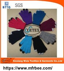 ysetex_navy_blue_100_percentage_cotton_cheap_gloves_for_welding_workers