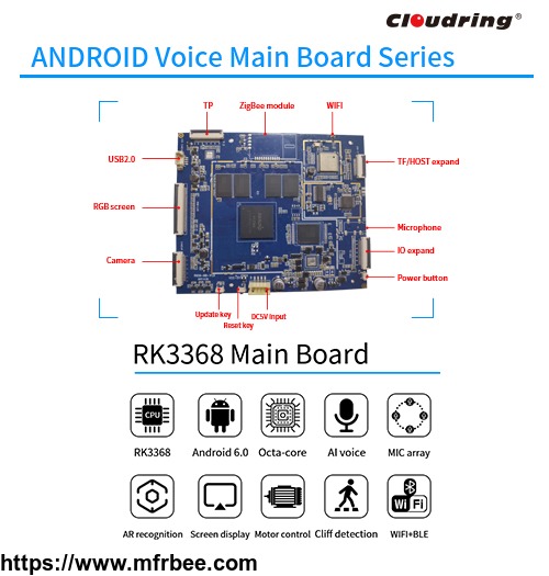 rk3368_android_ai_main_board_for_robotic_5mic_array_remote_app_control