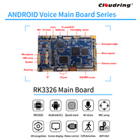 RK3326 AI Main Board for HiFi Speaker/Robotic 6MIC ARRAY