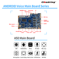 A50 Android AI Main Board for Robotic/ HiFi Speaker 4MIC ARRAY Alexa