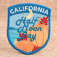 more images of Half Moon Bay Embroidered Patches