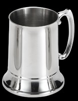 more images of Double Walled Stainless Steel Beer Mug steins with handle