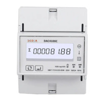 more images of Dac4100c One Phase 2 Wires DIN Rail Modbus Smart Energy Meter with Relay