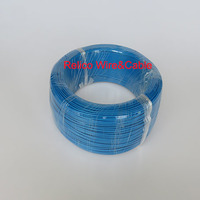 22 AWG Blue Color 100m Hook up Telfon Electrical Wire FEP Insulaterd Stranding Copper Wire