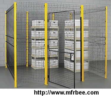 heavy_duty_wire_mesh_partition_with_strong_reinforcement